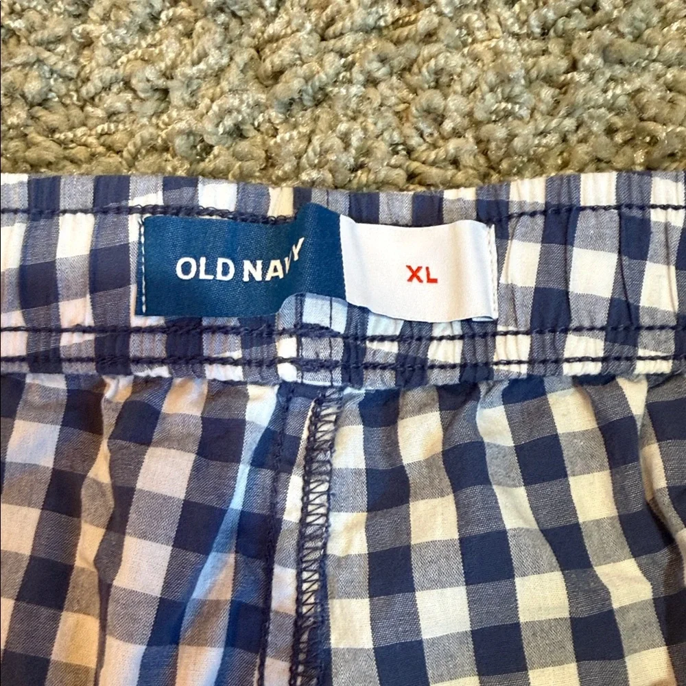 Old Navy Men’s Soft Washed Poplin Pajama Shorts (XL) NWT